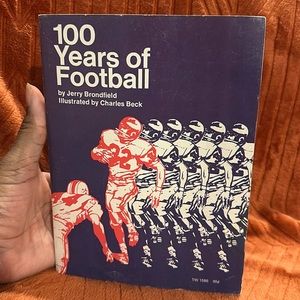 100 years of football ( copyright 1972 )